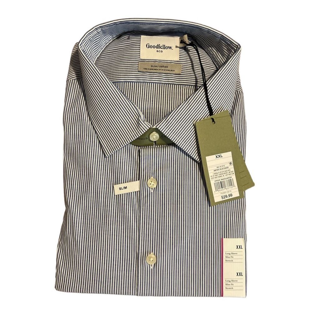 Good fellow & Co Long Sleeve XXL Amparo Blue In Color